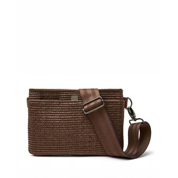 THINK ROYLN Handbags - NEW THINK ROYLN raffia bum bag 2.0 in espresso